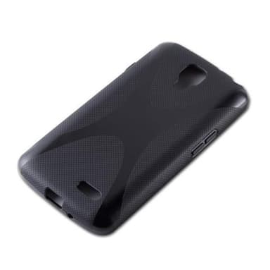 LG F70 Suojakuori Cover (Musta)