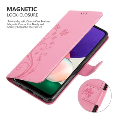 Samsung Galaxy A22 5G Suojakuori Lompakkokotelo