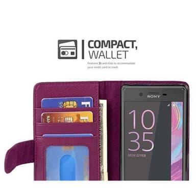 Sony Xperia X PERFORMANCE Suojakuori Kotelo (Violetti)