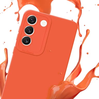 Samsung Galaxy S22 Suojakuori Kotelo (Oranssi)