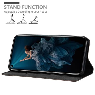 Honor 20 PRO Suojakuori Lompakkokotelo (Ruskea)