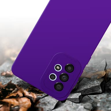 Samsung Galaxy A72 4G / 5G Suojakuori Kotelo (Violetti)