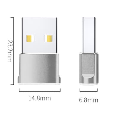 USB-sovitin Muunnin USB C:stä USB-sovittimeen