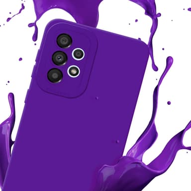 Samsung Galaxy A72 4G / 5G Suojakuori Kotelo (Violetti)