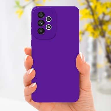 Samsung Galaxy A72 4G / 5G Suojakuori Kotelo (Violetti)