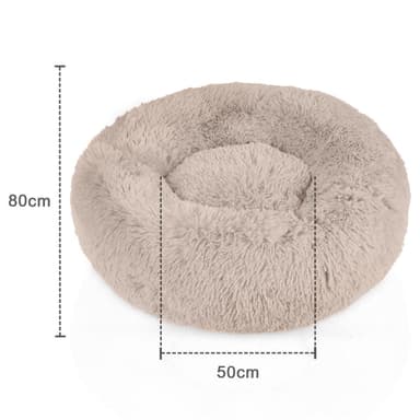 Koiran sänky Kissan sängyn tyyny 80cm (beige)
