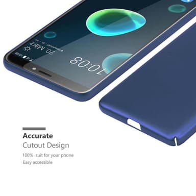 HTC Desire 12 PLUS Suojakuori Kotelo Cover (Sininen)