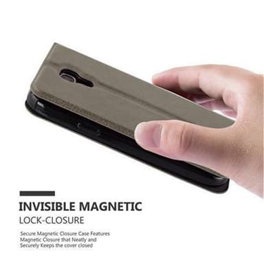 Lompakkokotelo Samsung Galaxy S4 Case (Ruskea)