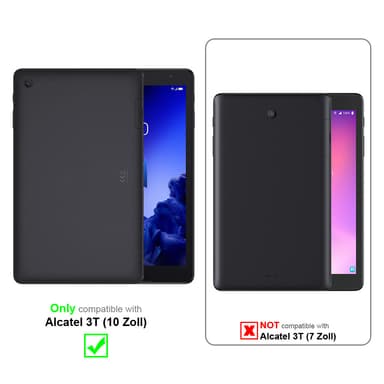 Alcatel 3T (10 tuumaa) Suojakuori Kotelo (Punainen)