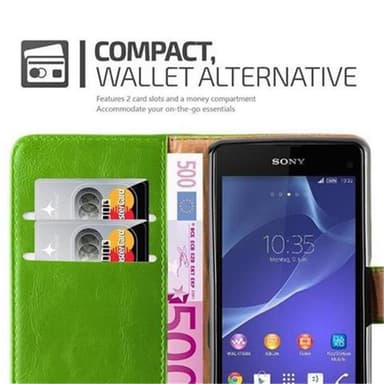 Sony Xperia Z1 COMPACT Suojakuori Lompakkokotelo