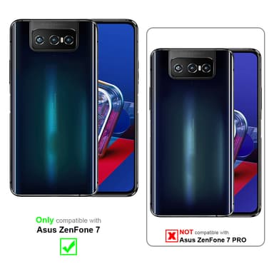 Asus ZenFone 7 3x Suojakalvo Karkaistu lasi Näytönsuoja