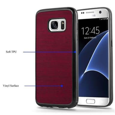 Samsung Galaxy S7 Suojakuori Kotelo (Punainen)