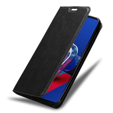 Asus ZenFone 7 Suojakuori Lompakkokotelo (Musta)