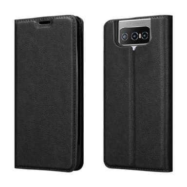 Asus ZenFone 7 Suojakuori Lompakkokotelo (Musta)
