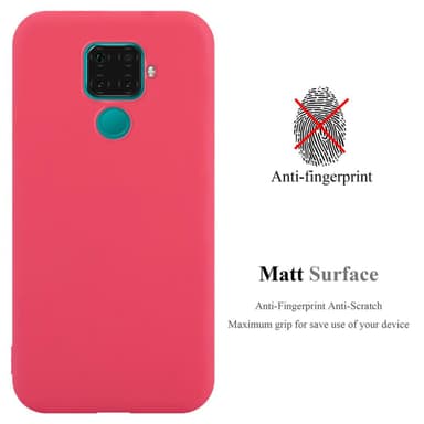 Suojakuori Huawei MATE 30 LITE Kotelo (Punainen)