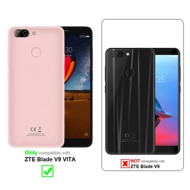 ZTE Blade V9 VITA Suojakuori Universaali (Musta)