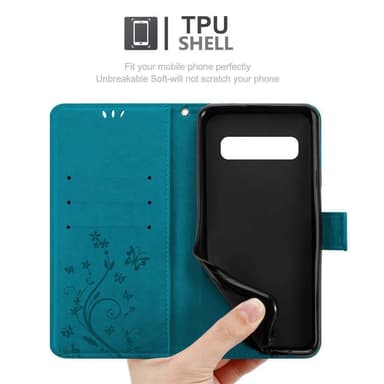 Samsung Galaxy S10 PLUS Suojakuori Lompakkokotelo