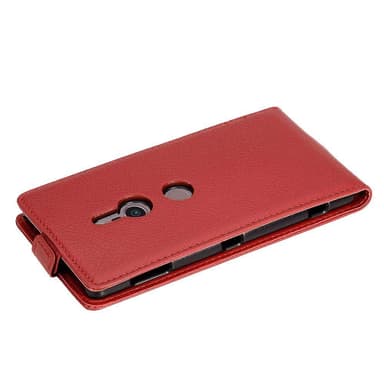 Sony Xperia XZ2 Suojakuori Lompakkokotelo (Punainen)