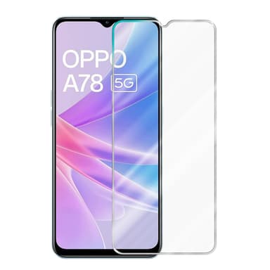 OPPO A78 5G Näytönsuoja Karkaistu lasi Suojakalvo