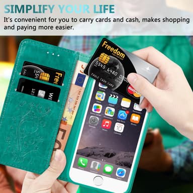 iPhone 6 PLUS / 6S PLUS Suojakuori Lompakkokotelo