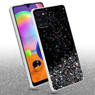 Samsung Galaxy A31 Suojakuori Kotelo (Musta)