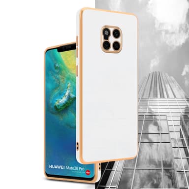 Huawei MATE 20 PRO Suojakuori Cover (Valkoinen)