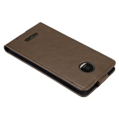 Motorola MOTO Z Suojakuori Lompakkokotelo (Ruskea)