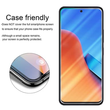 Redmi 12 4G Näytönsuoja Karkaistu lasi Suojakalvo