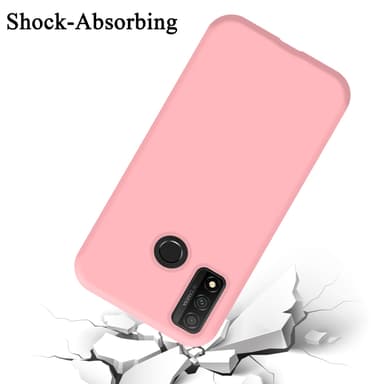 Huawei P SMART 2020 Suojakuori Kotelo (Vaaleanpunainen)