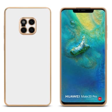 Huawei MATE 20 PRO Suojakuori Cover (Valkoinen)