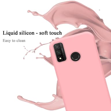 Huawei P SMART 2020 Suojakuori Kotelo (Vaaleanpunainen)