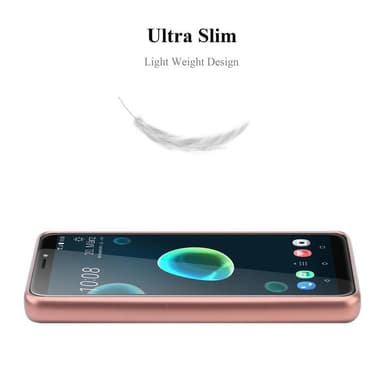 HTC Desire 12 PLUS Suojakuori Kotelo (Vaaleanpunainen)