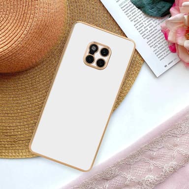 Huawei MATE 20 PRO Suojakuori Cover (Valkoinen)