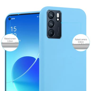 Suojakuori Oppo Reno6 5G Kotelo (Sininen)