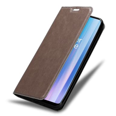 OnePlus Nord CE 2 5G Suojakuori Lompakkokotelo (Ruskea)