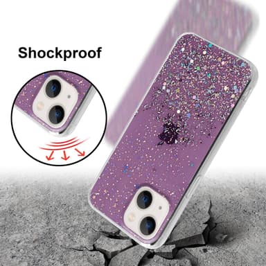 iPhone 13 MINI Suojakuori Kotelo (Violetti)