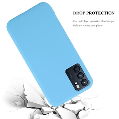 Suojakuori Oppo Reno6 5G Kotelo (Sininen)