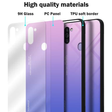 Suojakuori Samsung Galaxy A11 / M11 Kotelo (Musta)