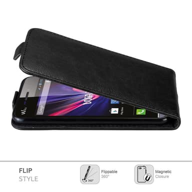 WIKO WAX Suojakuori Case Cover (Musta)