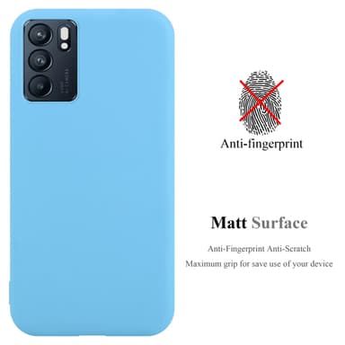 Suojakuori Oppo Reno6 5G Kotelo (Sininen)