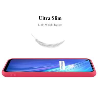 Suojakuori Realme 6 4G / 6s Kotelo (Punainen)