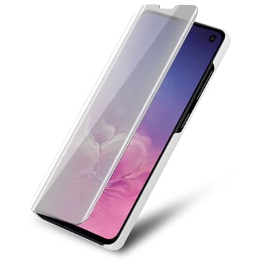 Suojakuori Samsung Galaxy S10e Lompakkokotelo (Hopea)