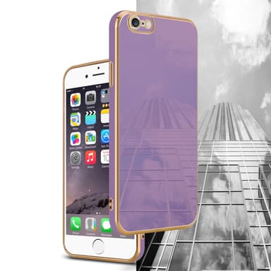 iPhone 6 / 6S Suojakuori Case Cover (Violetti)