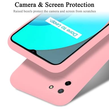 Realme C11 2020 Suojakuori Kotelo (Vaaleanpunainen)