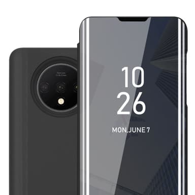 Suojakuori OnePlus 7T Lompakkokotelo (Musta)