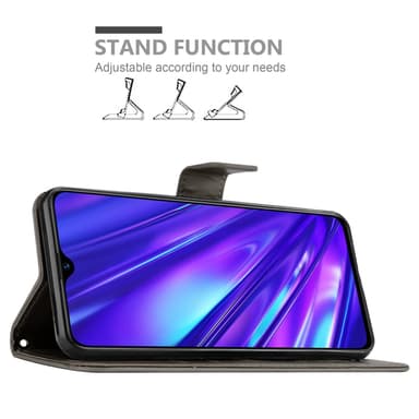 Realme 5 / 5i / 6i / C3 Suojakuori Lompakkokotelo