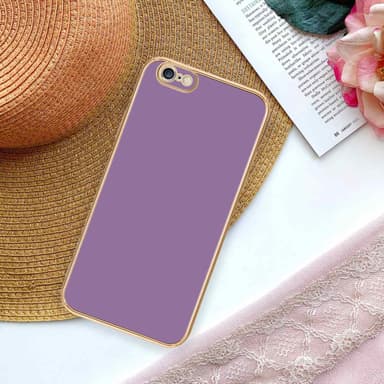 iPhone 6 / 6S Suojakuori Case Cover (Violetti)