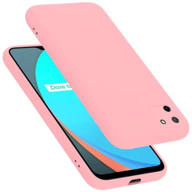 Realme C11 2020 Suojakuori Kotelo (Vaaleanpunainen)