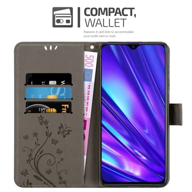 Realme 5 / 5i / 6i / C3 Suojakuori Lompakkokotelo