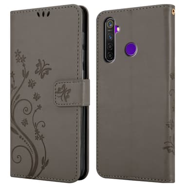 Realme 5 / 5i / 6i / C3 Suojakuori Lompakkokotelo